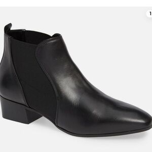 Aquatalia - Leather Ankle Chelsea Boots - Size 8.5